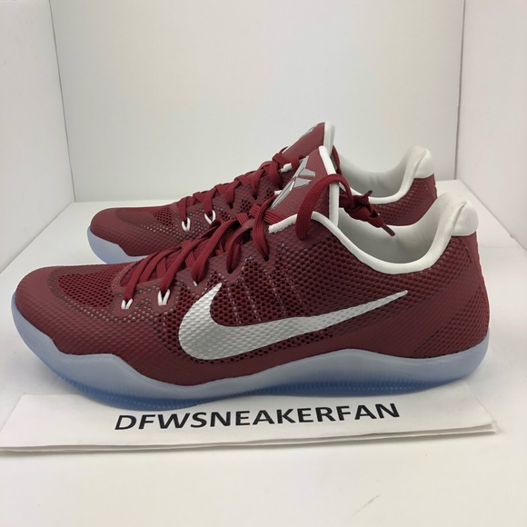 kobe maroon shoes